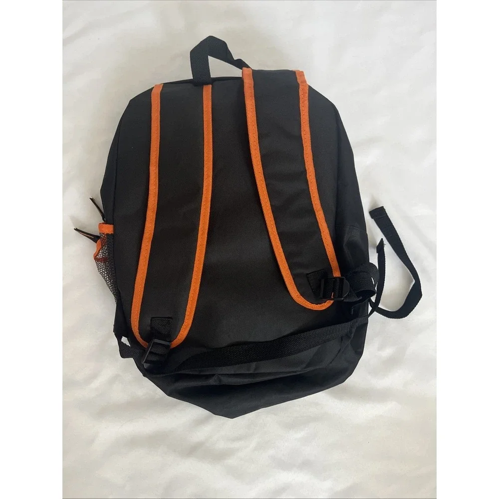 San Francisco Giants Backpack Unisex One Size Black Orange Logo Promo